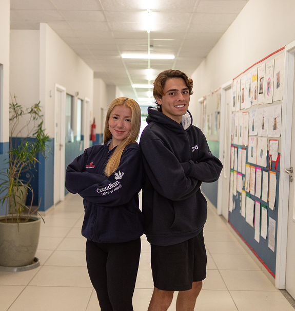 Alunos do High School Canadian Global School